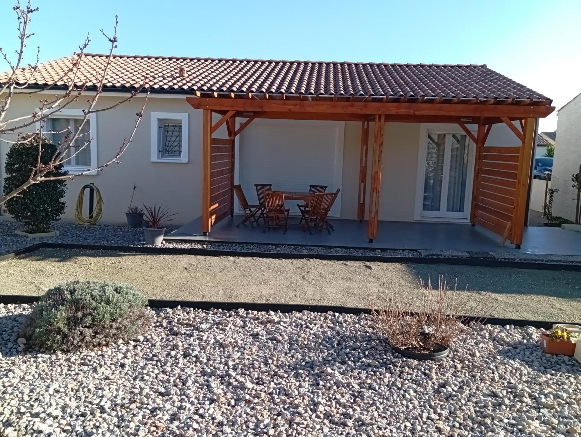 Almendra34480 Bed & Breakfast Magalas Exterior foto