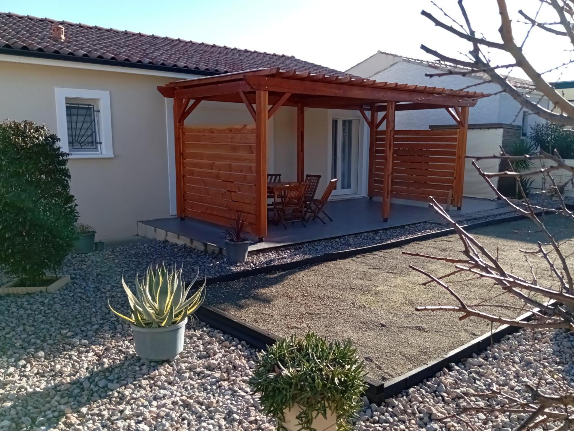 Almendra34480 Bed & Breakfast Magalas Exterior foto